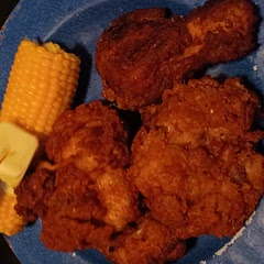 This was very good 👍.  So easy it took about 30 minutes. I'll be making this again. I used thighs and drumsticks. Wife enjoyed 😉 it too.