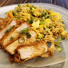 So delicious! I double fried the pork to help give it a extra nice crispiness!