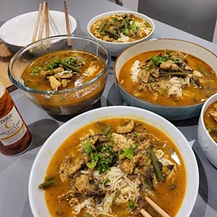 Everyone loved it!!!! I used mild curry powder instead of the red chilli paste so it wasn't really spicy or red. I also added mushrooms which everyone loved!