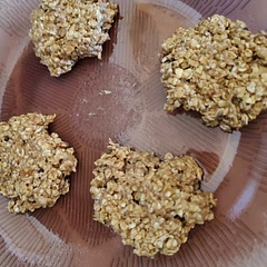 I followed the recipe exactly.  Separately I like each of the ingredients. All together,  this was straight up nasty. I ate one and threw the rest away. Never again