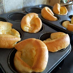 Switched oil for lard as I think it gets that bit hotter in the oven for a good puff!