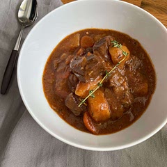 I love this recipe. I only make it for special occasions because beef stew has never been a favorite of my husbands. Even with that said, I snuck him eating leftovers the other day. Big bowl of yum.