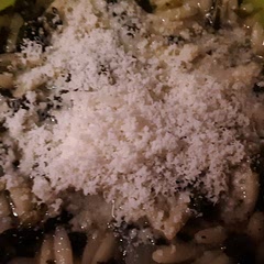 The cheese make the difference. I added freshly grated Romano. Very yummy!