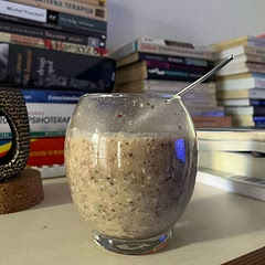 This is my first chia pudding ever and I’m still not sure how I feel about it, but I know it’s perfect healthy breakfast/snack, especially if you want to skip oats like me. I added two dates for more sweetness and two tsp of shredded coconut. Next time I will try it out with some other type of fruit and maybe protein powder.