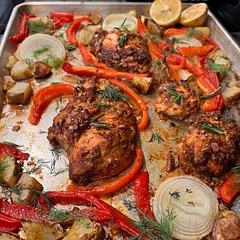 Delicious and easy! Feel free to add more or different veggies, it’ll work well!