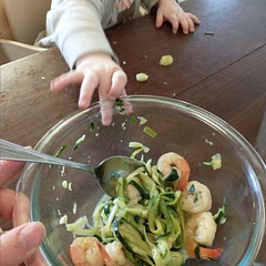 So yummy and simple, my baby loved the shrimp!