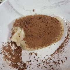 takes about 15-20 minutes of stirring for it to become sticky. use 1.5xs as much almond flour as sub for glutinous rice flour. corn starch works