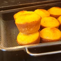 My household doesn't normally care for cornbread but these honey muffins are next level! Everyone here loves them and I have to make a double batch at a time because they tear through them in a day!