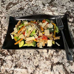 Seriously one of my favorite easy weeknight meals. So simple and delicious. Great leftover cold too!