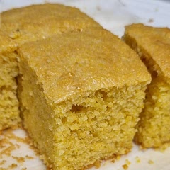 Very moorish but the cornmeal I bought was too coarse. Will try it with fine cornmeal next time.