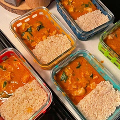 Doubled the recipe for meal-prepping. Taste really good as is!