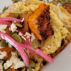 Amazing! Spread it on toast with toppings for a lovely lunch.