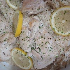 Chicken was good but the lemon was over powering in the rice. Will cook the chicken longer next time as well.