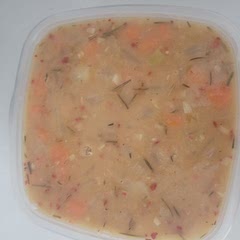 Added onion and carrots so I added a bit more of the broth and spices
