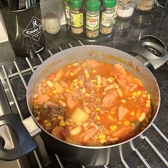 I love things like this after training and work.

Put some Cajun spice and some dried jalapeños in for a bit more kick.