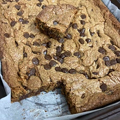 I followed the recipe exactly except I baked a few minutes longer. It is very good