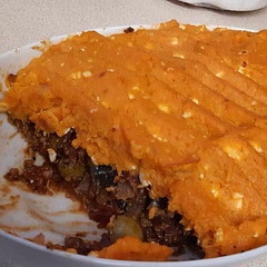 The olives make it, I added more cheese (to finish he pack) - a definite go-to dish :)