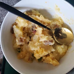 Ratio is off. We've been eating this for 3 days in a row and we still have leftovers