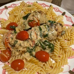 Highly recommended. Very delicious meal & easy to make. I also made pasta which went really well with the Tuscan sauce.
