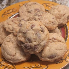 I followed the recipe to the T and they turned out perfect. Best cookies ever!! Yum!!