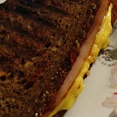 Nothing special. You can make this with any type of bread, salami, ham and cheese.