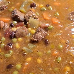 It wasn't bad, wasn't great. If I make it again I won't add peas; I think that's mostly because I don't like peas though. Needs more spices or something to kick it up