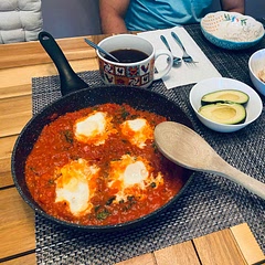 I used red curry paste instead of harissa because it was much cheaper. I like it with the white bread but hubby likes buns to make a sandwich with the eggs and eat the rest separate.