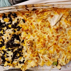 It was super easy to make. The kids liked it! Broiled it at the end for a minute or 2 to get the top crispy. Would definitely make it again. Just added a little salt & pepper.
