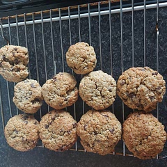 Made these with my daughter and everybody loves them. I didn't have cinnamon so I used ginger instead. 
Yum