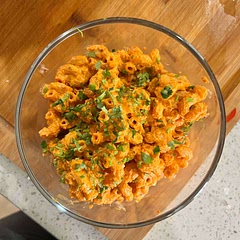 For me, creamy is directly correlated with cheesy and this was not the case. Therefore I didn’t like it but my kids did! I also wished the ingredients included a suggested amount of salt because it was hard to layer the salt.