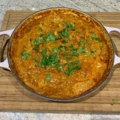 Easy to do and tastes great. The ground almonds is a nice touch. Definitely do again.