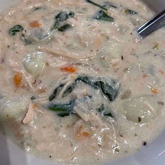 I added a tablespoon of chicken base to this to give it a little more flavor.