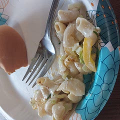 Very fresh tasting but yummy. I used roasted bell pepper, celery with leaves, pickle, and scallions for veggies and added a sprinkle of nutritional yeast for extra creaminess. My kids loved it except the veggies. I think next time I'll skip the pickle & use something else. I think with the acv and peppercini it's too pickley.