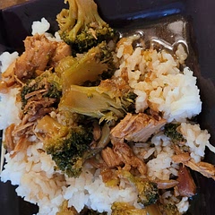 I added broccoli to it & served it over rice.