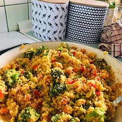 Amazing tasty meal ❤️ thank you ❤️ very chrunchy vegies 😍 love it but next time i would add a bit less cayene