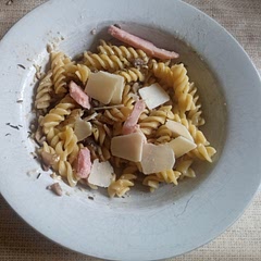 Lovely. Had a few substitutes but still delicious. A bit of meat like ham is pretty good with it too!