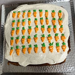 This recipe is great, I had a taste of the frosting and it’s literally amazing. Not overly sweet as well which is something I enjoyed. I doubled this recipe easily because I made this for easter and I have a huge family.