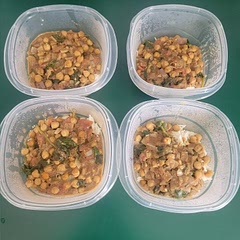 Made this for my weekly meal prep and plan on making again. I added spinach and found it went well with it.