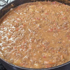 It came out a lot more saucey than I thought it would but it's tasty