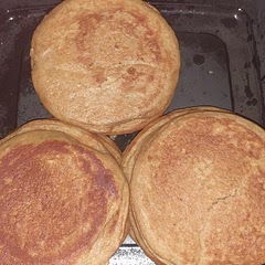 It was yummy but kind of bland. Next time I will add almond extract for a little more flavor. I will definitely make this again