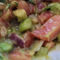 Couldn't find bulgar, so made it with farrow.  Very good. The farrow helped it be more filling.  Will be making this again