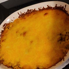 I made it into a casserole by throwing the mixed end result into a dish and meted cheese on it for 45 mins at 350° and also I used Turkey. So much flavor came out good will be making this again! xoxo