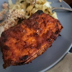 My fiance liked it more than I did. I found it tangy and wonder if white miso would've tasted better.