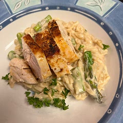 This was decent - it would have been better but it weirdly had a sweet taste to it, maybe my half and half was sweet?? Other than that, I think it was pretty good and fairly easy to make. The kids didn’t complain about it but didn’t eat it all so guess that’s just ok from the kids.