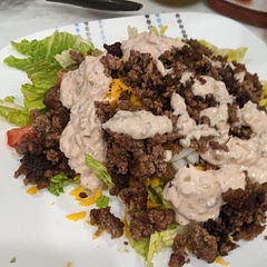 Really easy! Tastes like you just finished a big Mac and the bread slipped away and you have a few goodies left behind lol. Don't knock it til you try it!