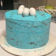 While the cake was very moist, it was also fairly bland and very, very dense. It’s texture was closer to bread or a muffin than cake. It was fairly simple, but I wouldn’t make it again.