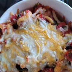 There's an ingredient list and instructions with this recipe, no measurements.  Made my sauce pretty chunky.  It was goos but there are no instructions on how to get the breadcrumbs to stick to the cauliflower.  Still ended up tasting good though.