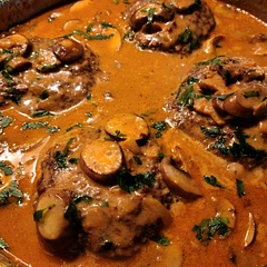 This was delicious! I doubled the sauce and served with mashed potatoes. Super easy and quick.
