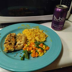 it was easy to make one or two pots total if you have steamable veggies. the taste was out of this world (i used Kingsford no salt herb and spice blend) i loved it so much it is now my got home late but still need to make dinner go to!!!!