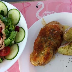 Really delicious!  I used GF flour to coat and DF butter!  Definitely company-worthy!